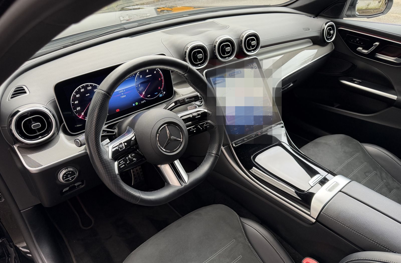 Mercedes-Benz C 220 D AMG LED MBUX Distronic Kamera Keyless-Go foto 12