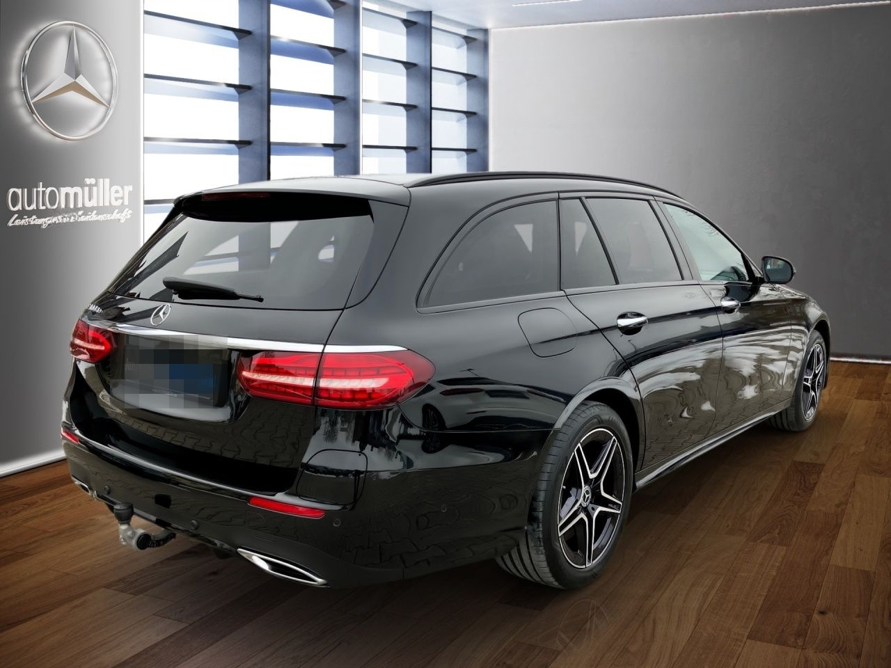 Mercedes-Benz E 300 de 4M T AMG+NIGHT+AHK+AMBIENT+BURMEST+360° foto 11