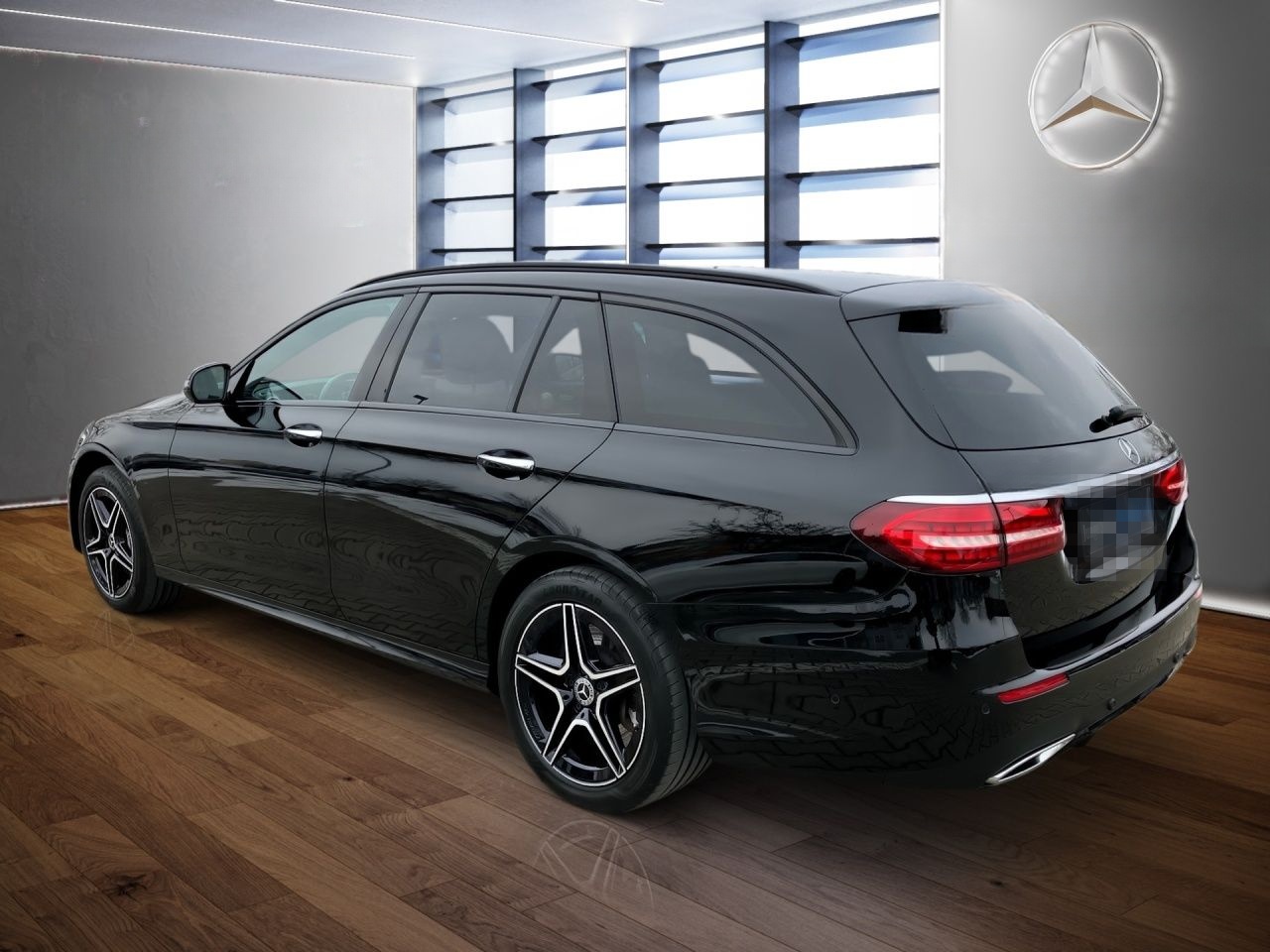 Mercedes-Benz E 300 de 4M T AMG+NIGHT+AHK+AMBIENT+BURMEST+360° foto 8