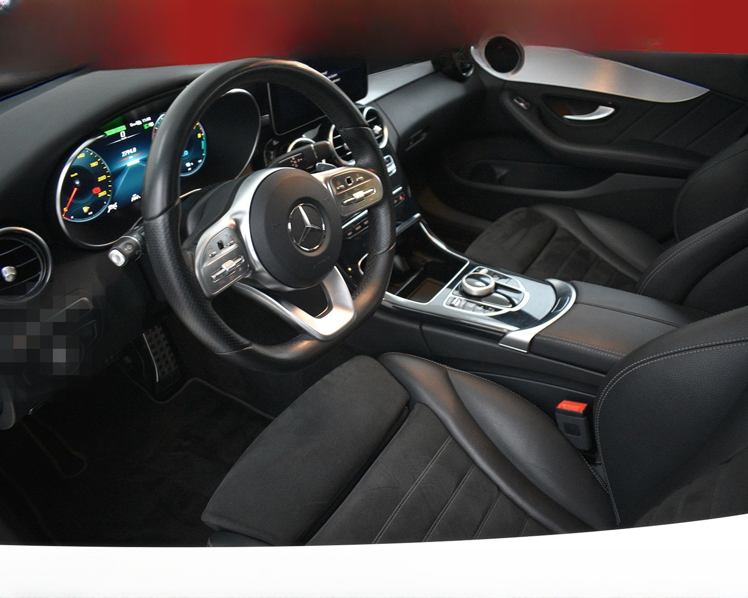 Mercedes-Benz C300e T 2X AMG Line WIDESC+ALCANT+LED+STDHZ+ACC+ foto 10