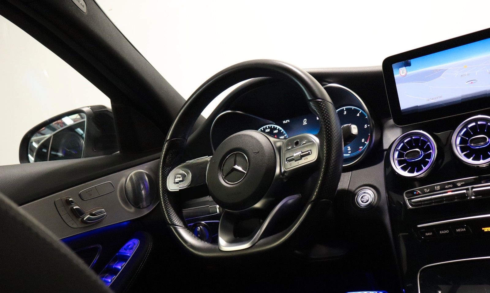 Mercedes-Benz C 220 d AMG Limousine Burmester Memory Ambiente foto 19