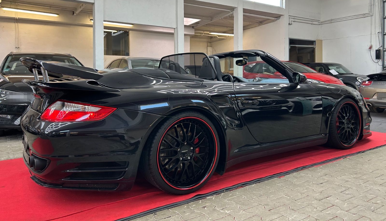 Porsche 911 Turbo Cabrio speedART Umbau BTR-XL 630 foto 9