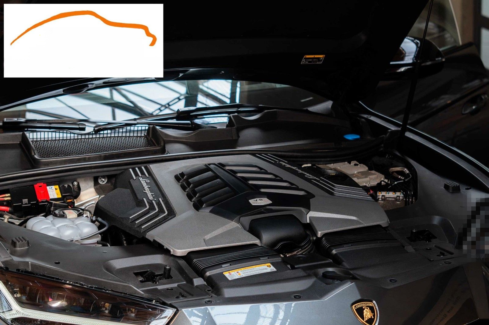 Lamborghini Urus 1.Hand orig. 11tkm Scheckheft foto 12