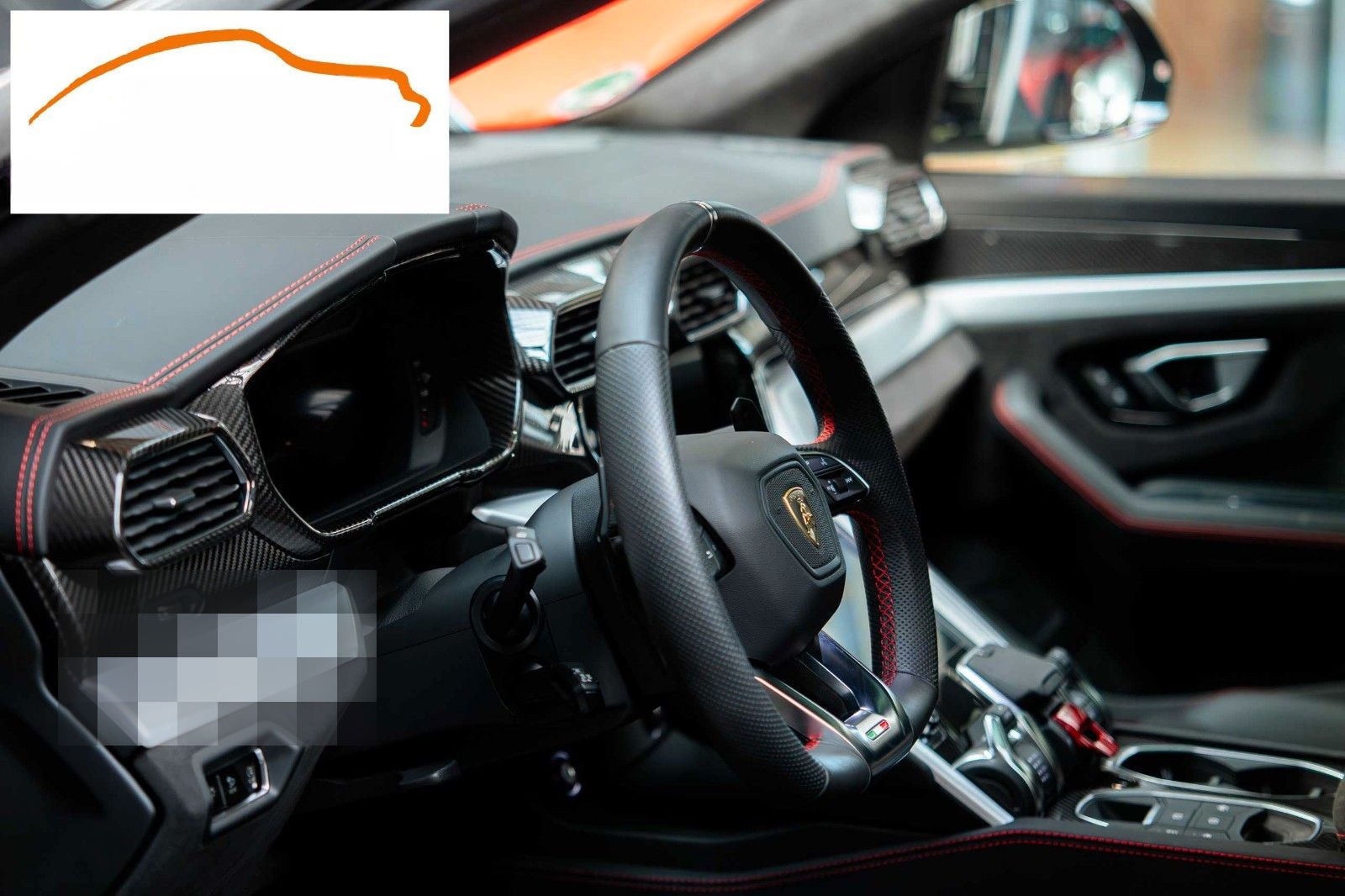 Lamborghini Urus 1.Hand orig. 11tkm Scheckheft foto 17