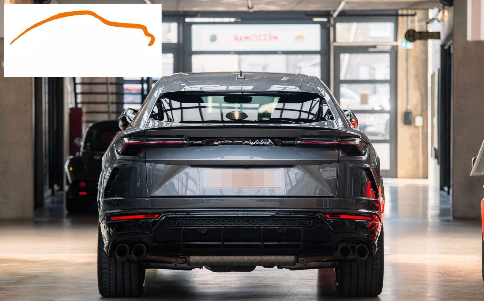 Lamborghini Urus 1.Hand orig. 11tkm Scheckheft foto 3