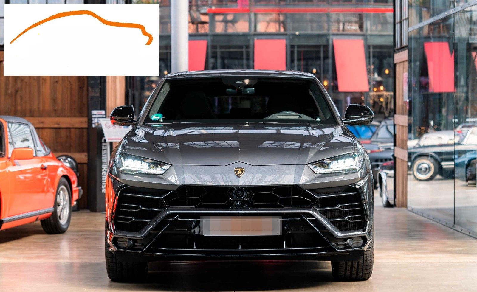 Lamborghini Urus 1.Hand orig. 11tkm Scheckheft foto 4