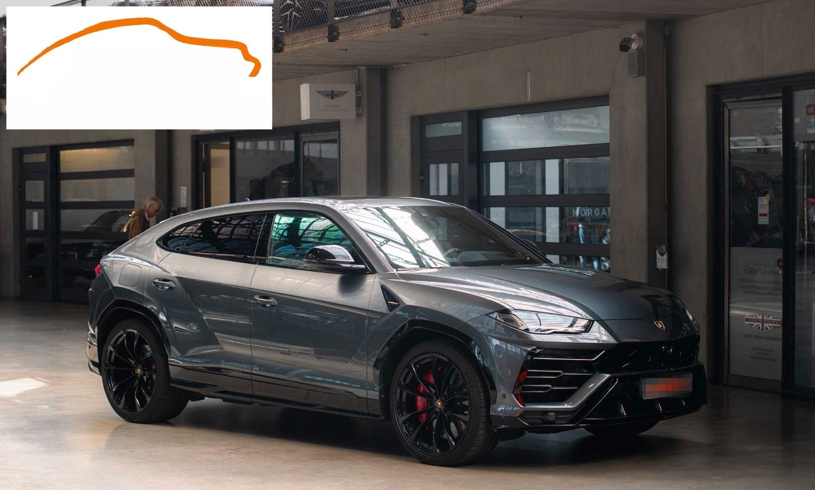 Lamborghini Urus 1.Hand orig. 11tkm Scheckheft foto 6