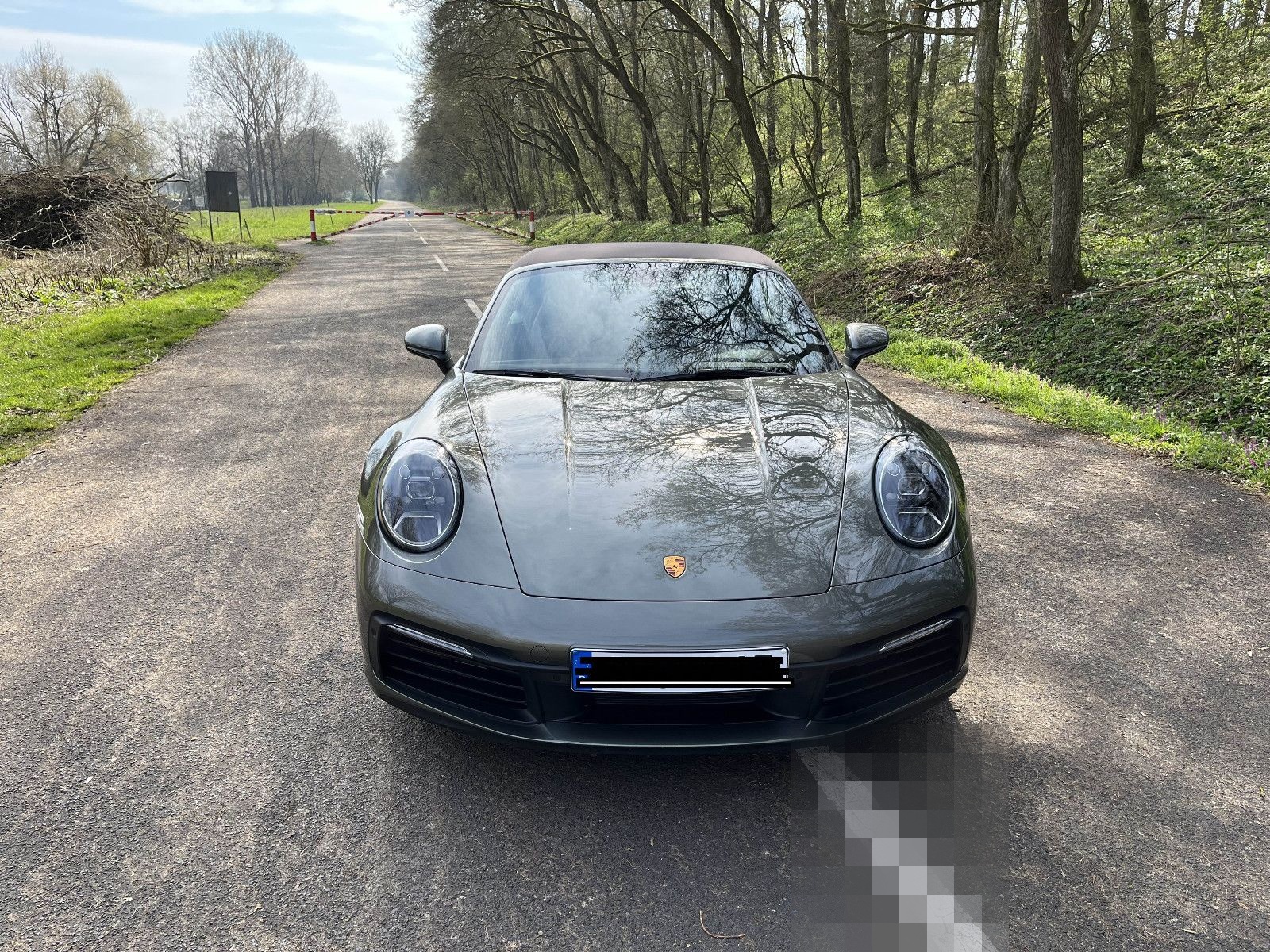 Porsche 911 Carrera Cabrio "Sport Chrono" Leder trüffel foto 13
