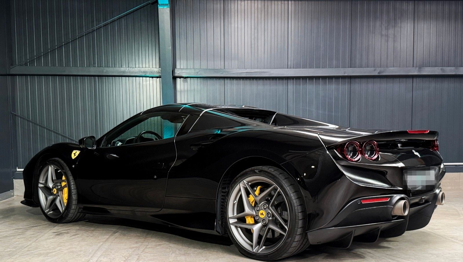 Ferrari F8 Spider + Nero Daytona + Carbon + Lift + Garan foto 11