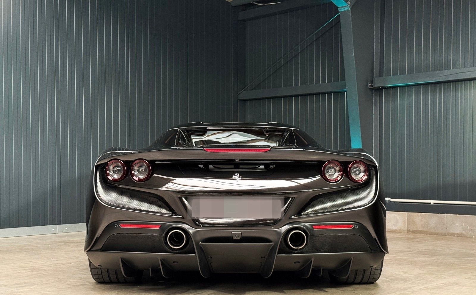 Ferrari F8 Spider + Nero Daytona + Carbon + Lift + Garan foto 8