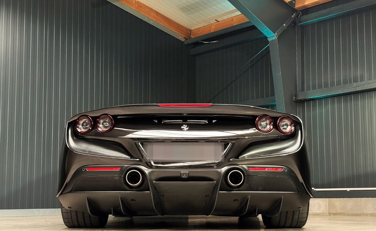 Ferrari F8 Spider + Nero Daytona + Carbon + Lift + Garan foto 9