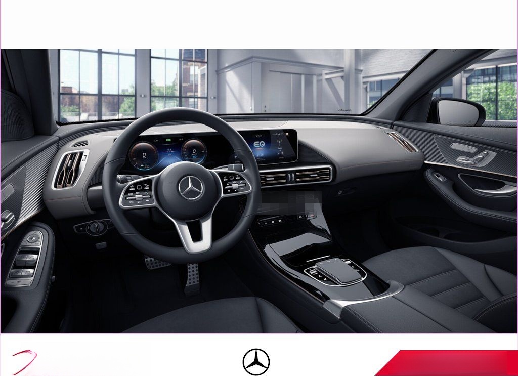 Mercedes-Benz EQC 400 4M AMG Distronic Multibeam 360°-K. AHK foto 7