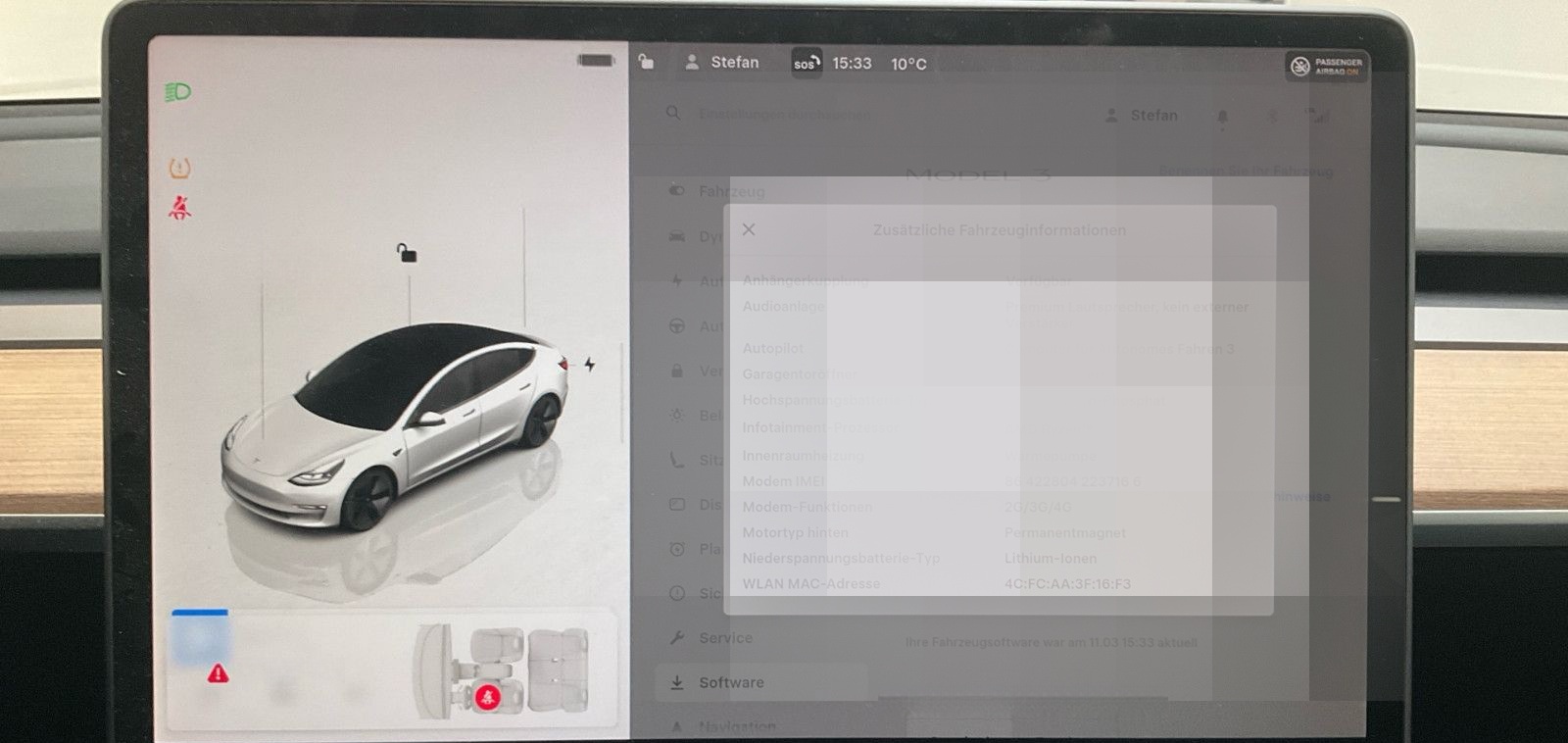 Tesla Model 3 RWD Kamera*Pano*4xSHZ*AHK*Wärmepumpe foto 14