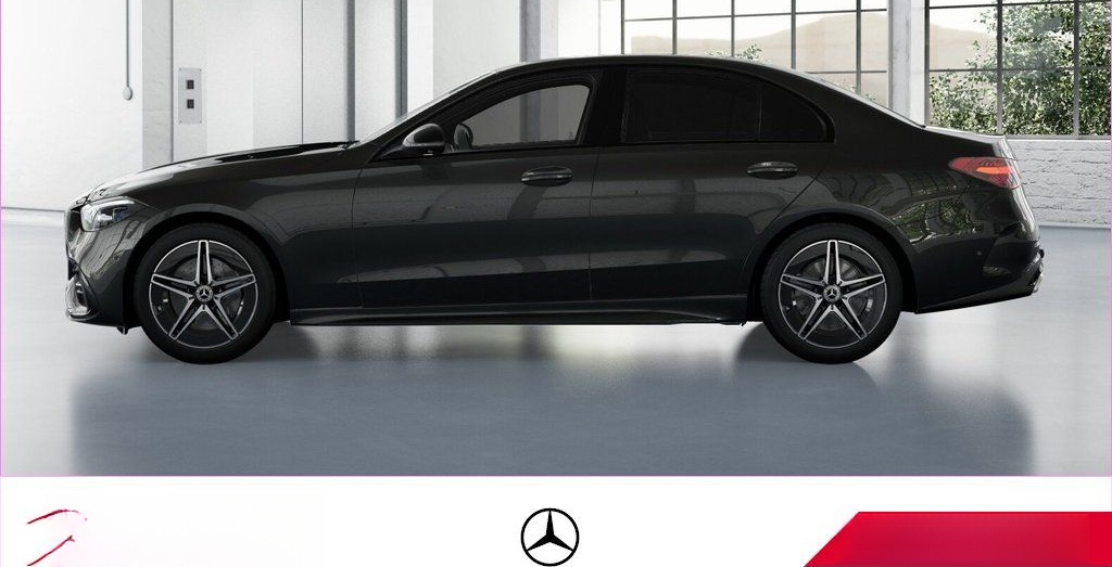 Mercedes-Benz C 200 AMG Night Panorama Digital-Light 360° AHK foto 3