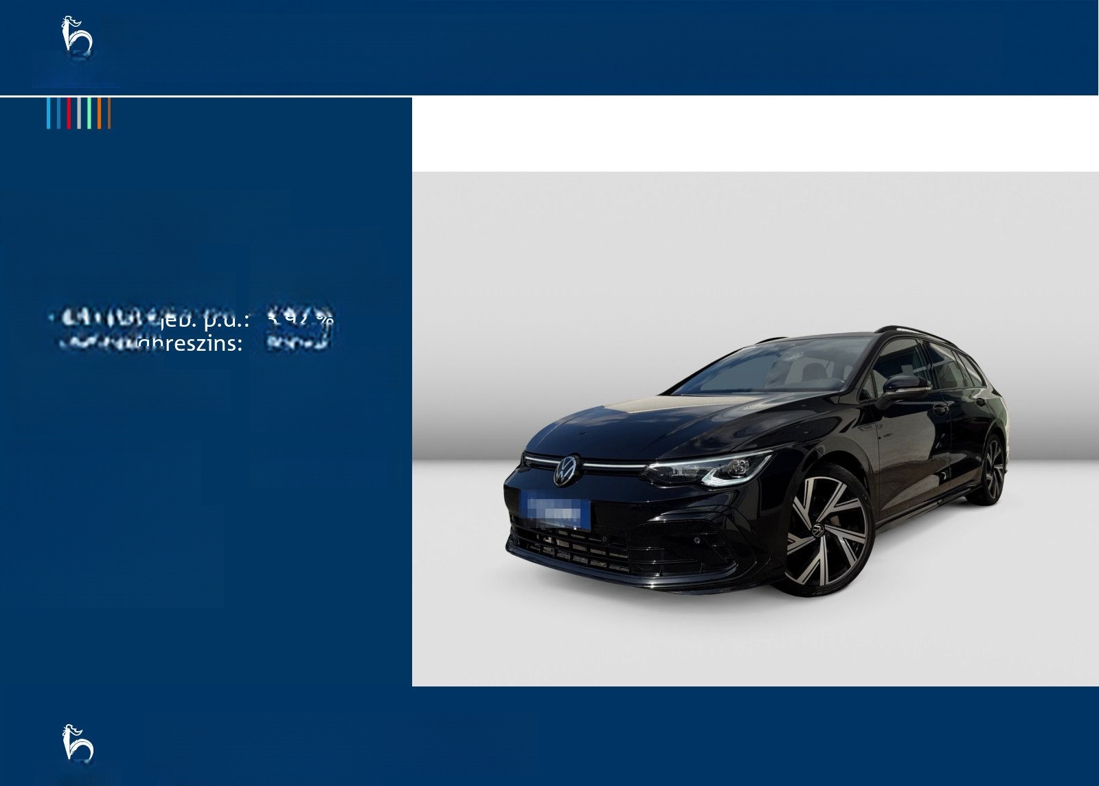 Volkswagen Golf VIII Variant R-Line BlackStyle 2.0TSI DSG A foto 2