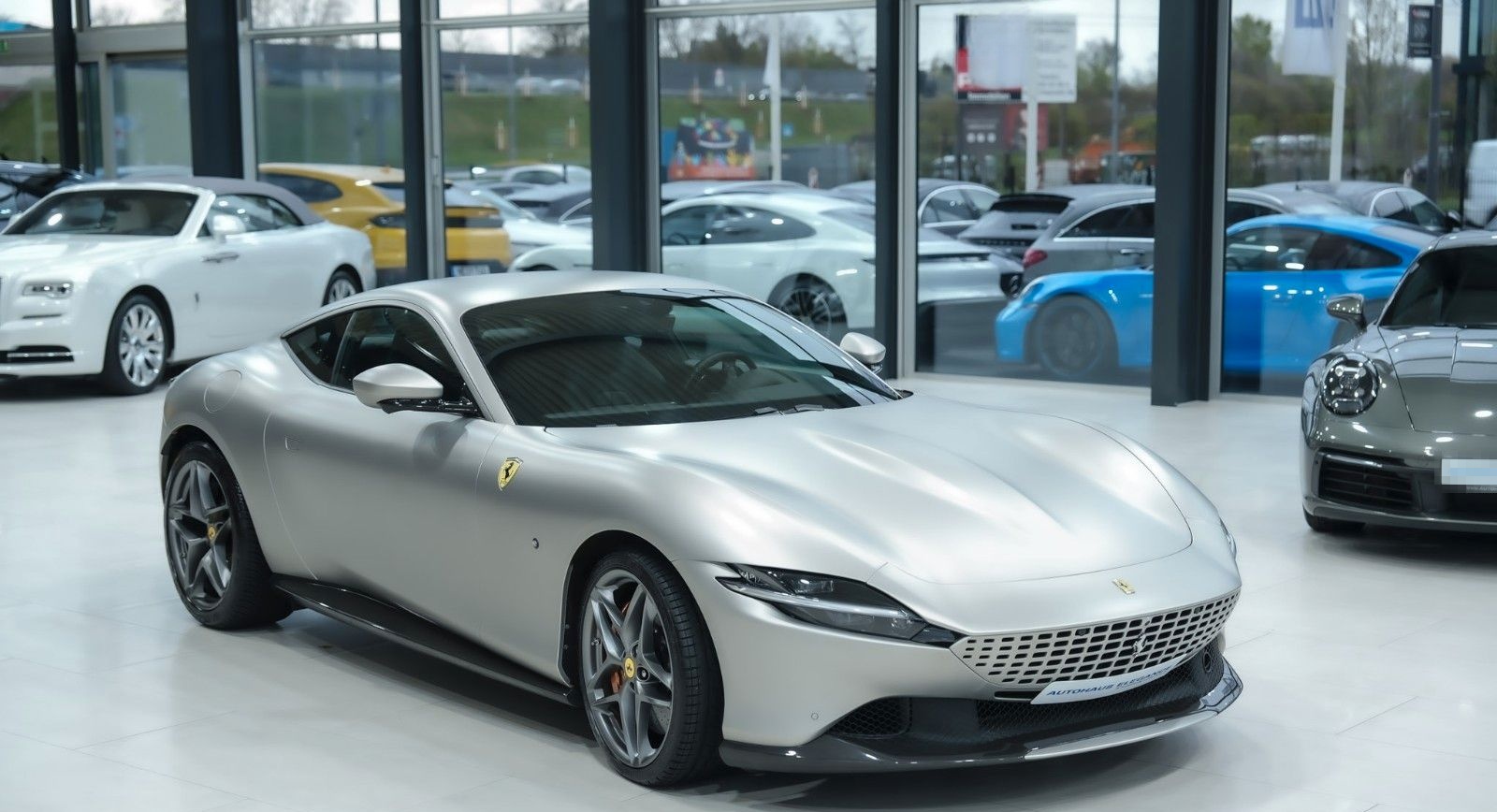 Ferrari Roma*CARBON-EXTERIEUR*MATRX-LED*MATT*DAYTONA*1HD foto 2