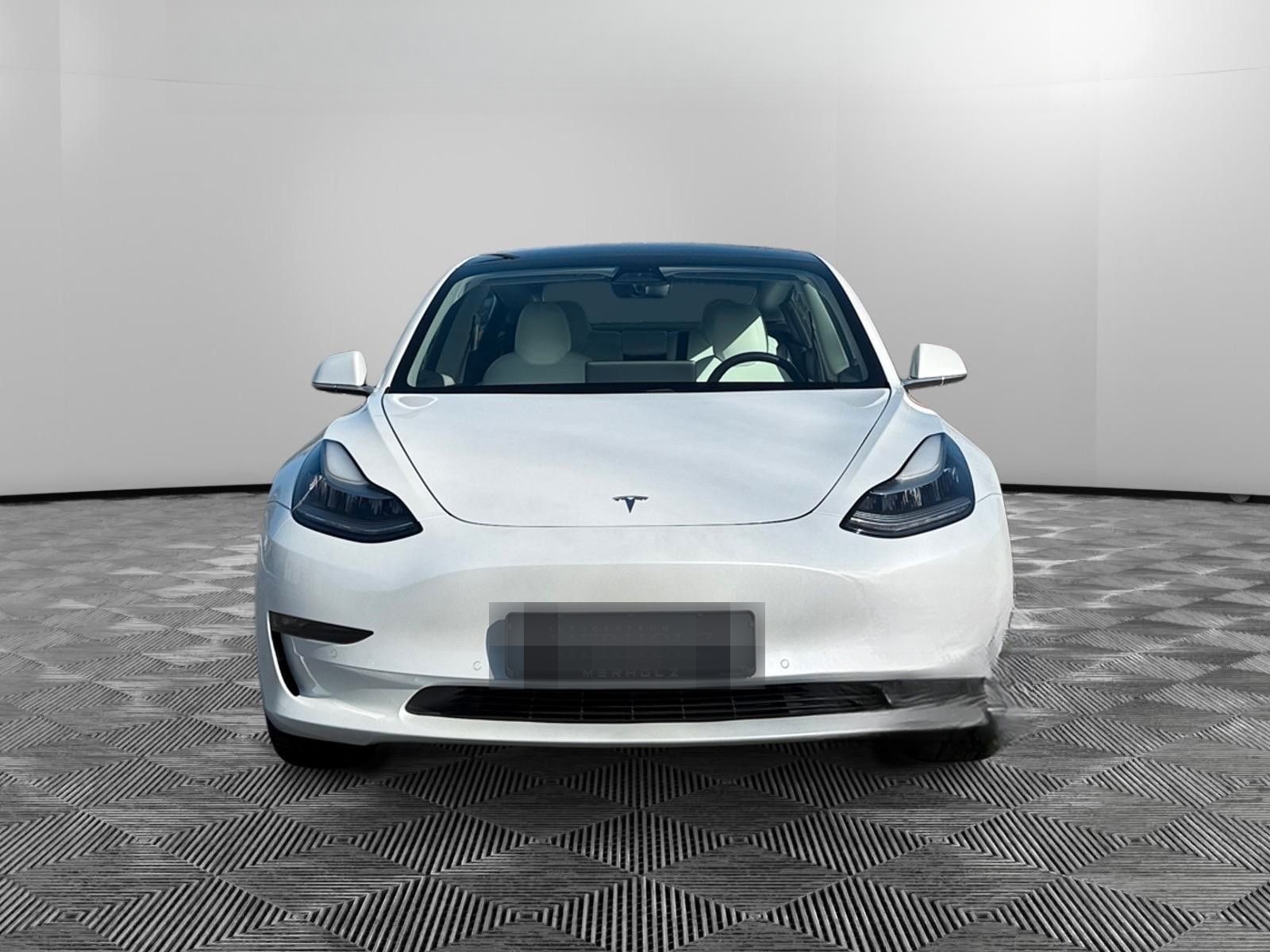 Tesla Model 3 Long Range Dual White-Interior Anhängerk foto 2