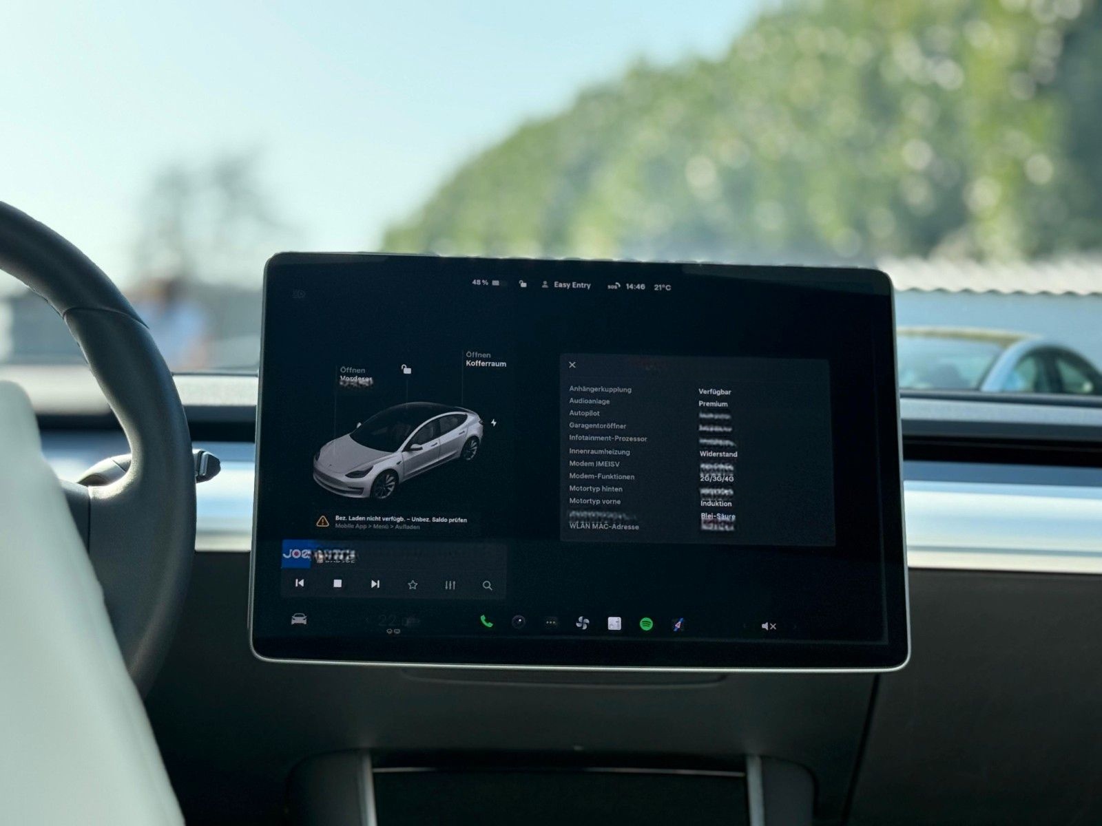 Tesla Model 3 Long Range Dual White-Interior Anhängerk foto 18