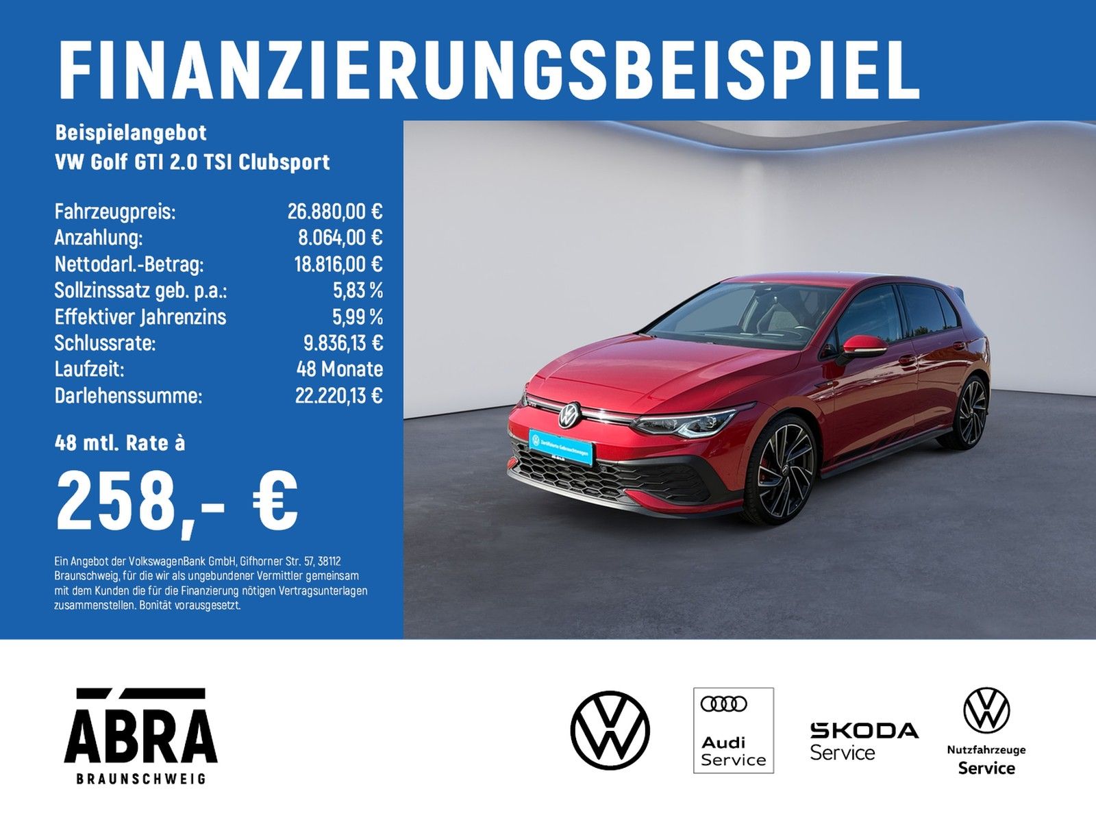 Volkswagen Golf GTI 2.0 TSI Clubsport ACC+CAM+NAVI+APP foto 2