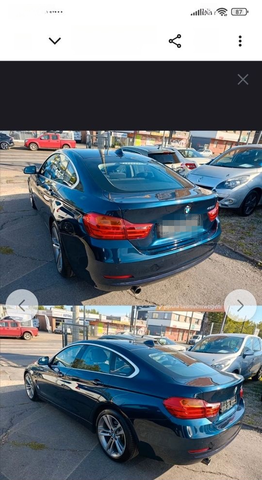 BMW 420 Baureihe 4 Gran Coupe 420 i Sport Line*NAVI* foto 2