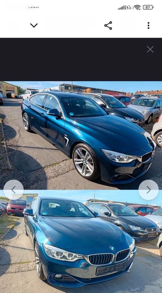 BMW 420 Baureihe 4 Gran Coupe 420 i Sport Line*NAVI* foto 11