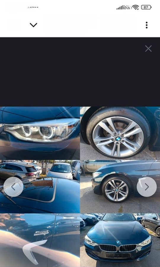 BMW 420 Baureihe 4 Gran Coupe 420 i Sport Line*NAVI* foto 8