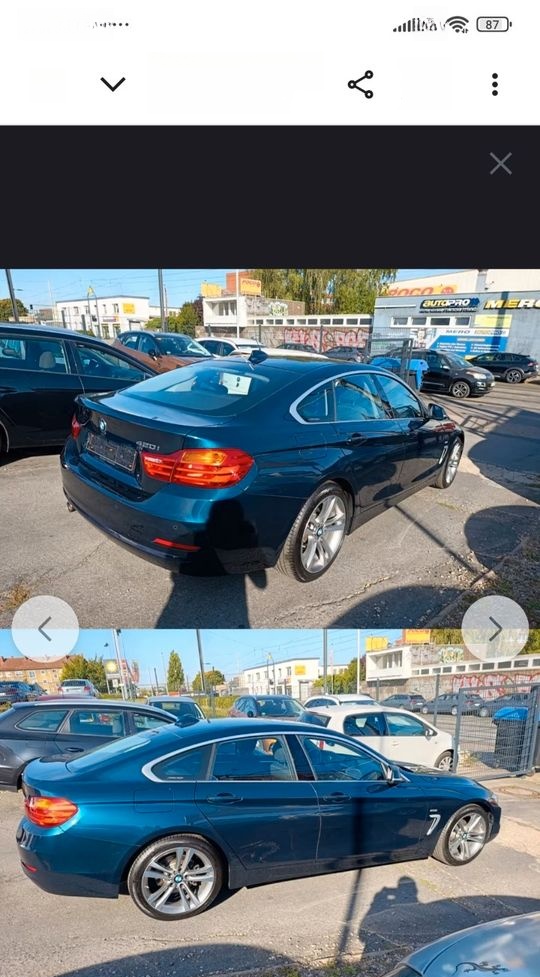 BMW 420 Baureihe 4 Gran Coupe 420 i Sport Line*NAVI* foto 10