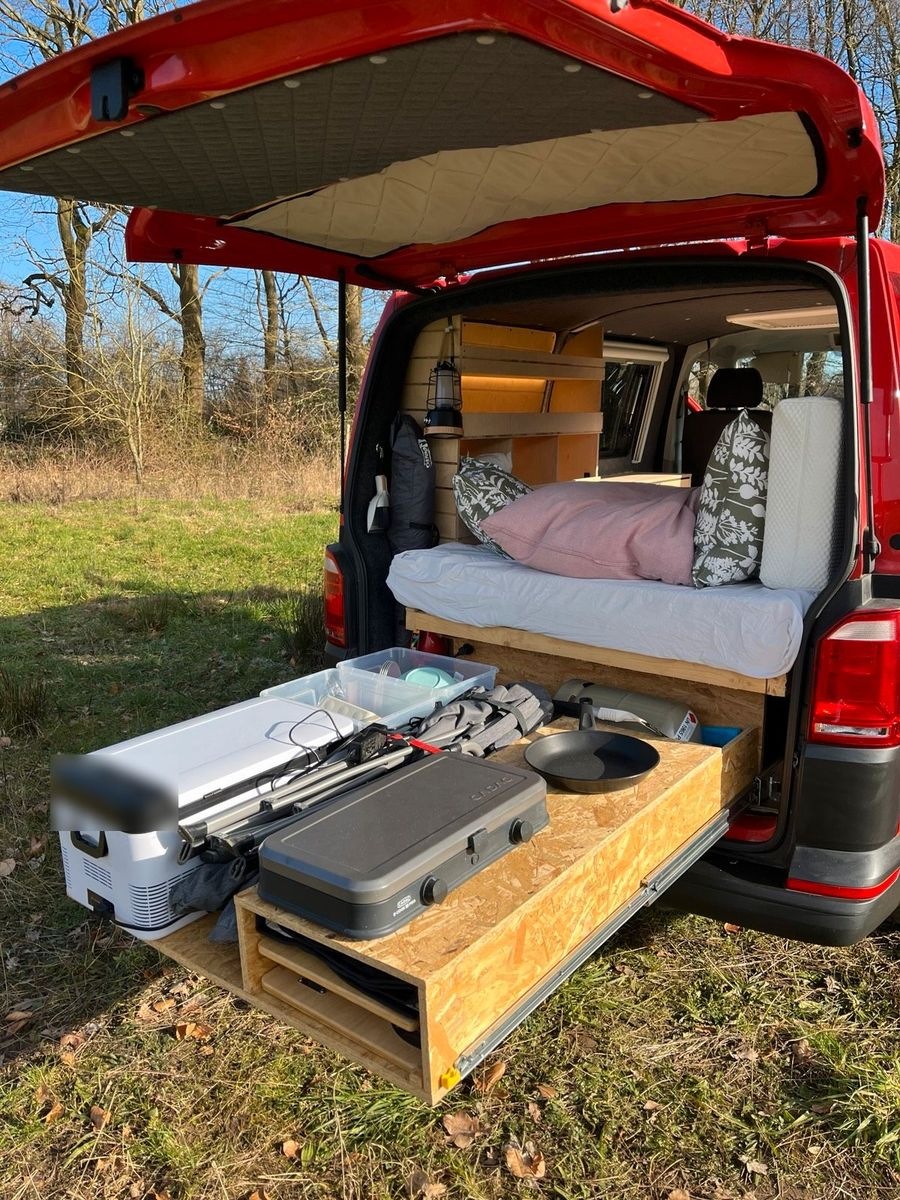 Volkswagen VW T6 Camper Selbstausbau foto 10