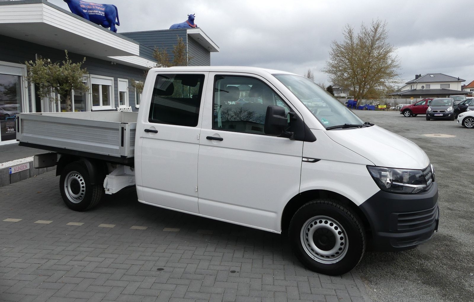 Volkswagen T6 Transporter Pritsche Pritsche Doppelkabine la foto 5