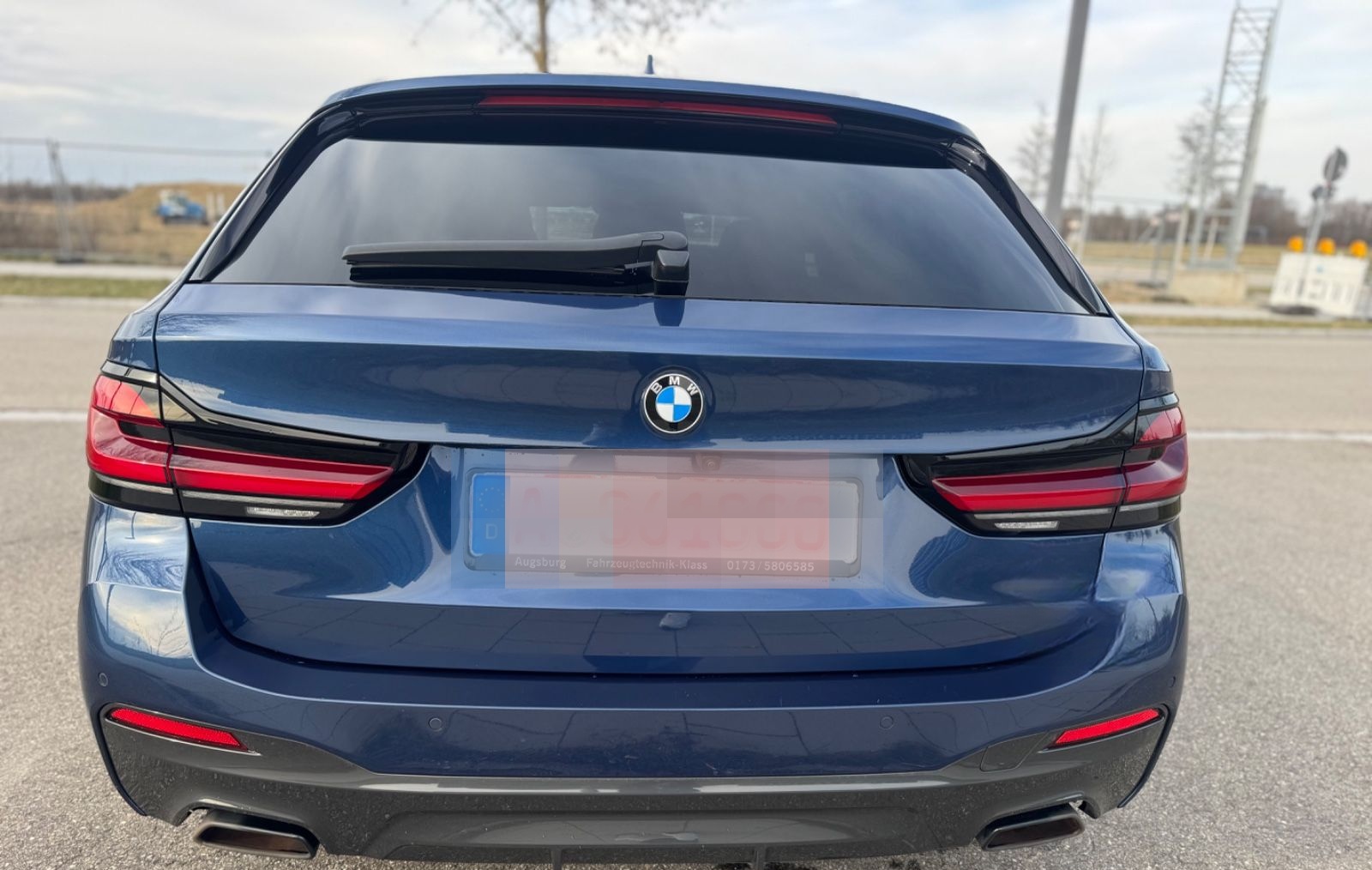 BMW 530 5 Touring 530 d xDrive M Sport AHK Mod.2023 foto 8