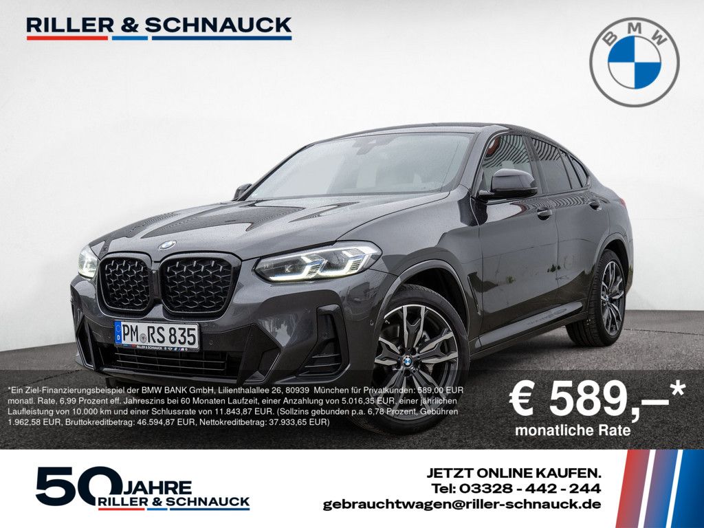 BMW X4 xDrive 30d M-Sport LASER+HUD+AHK+LEDER+KEYLES foto 1