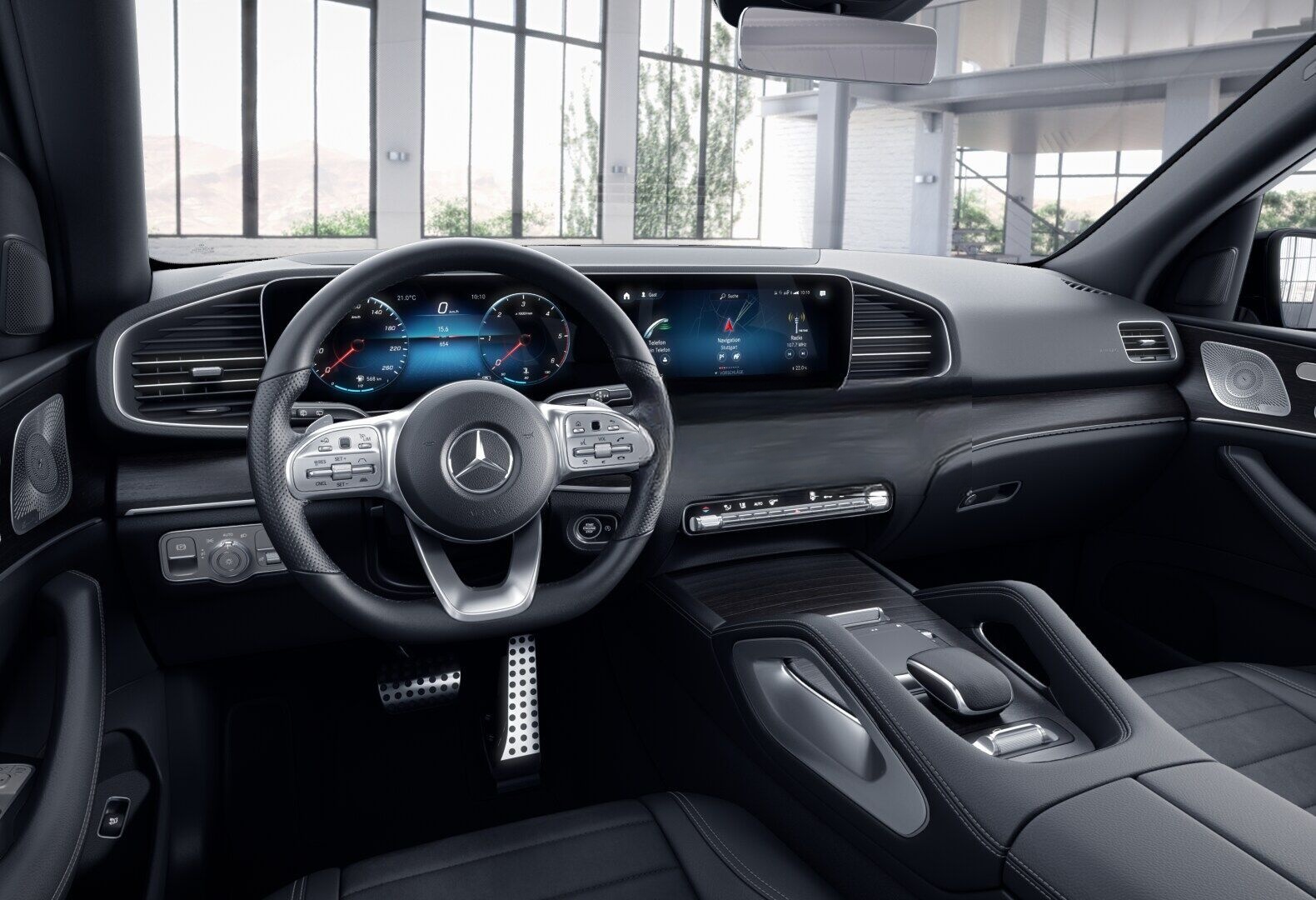 Mercedes-Benz GLE 300 d 4M AMG+AHK+AIRMATIC+BURM+PANO+NIGHT+MB foto 8