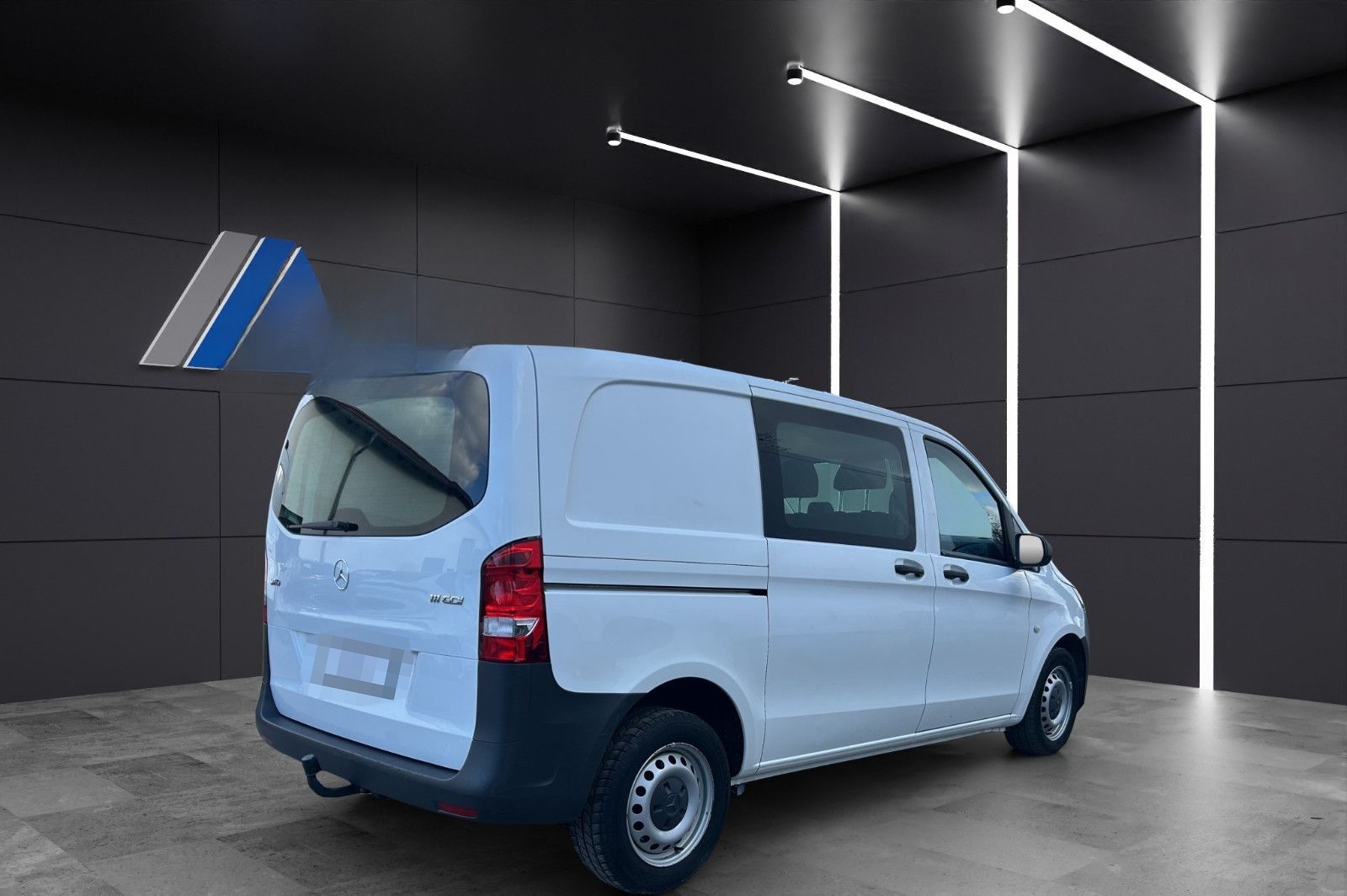 Mercedes-Benz Vito Mixto 111 CDI FWD kompakt, Klima, BT, AHK foto 7