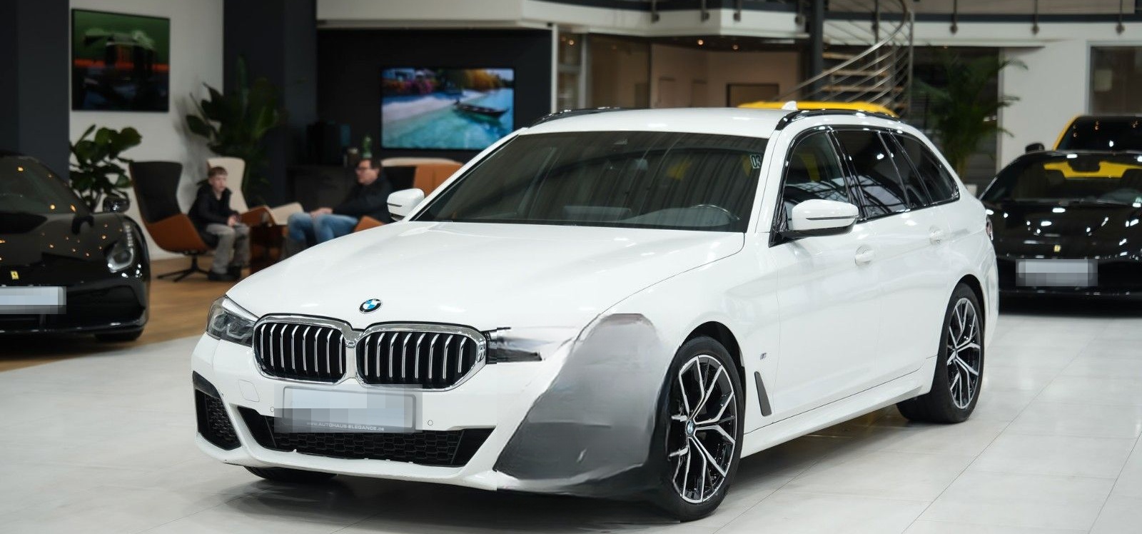 BMW 520 d M Sport*LEDER*NAVI*LUFTFEDERUNG*LED*1.HAND foto 8