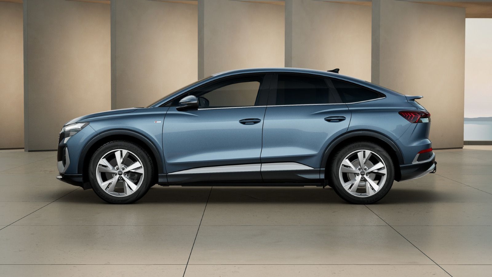 Audi Q4 Sportback 45 e-tron S line AHK foto 2