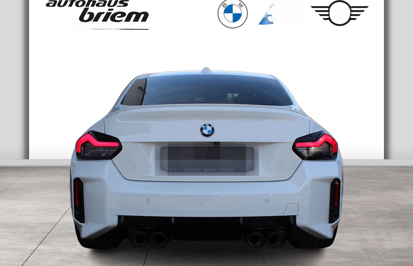 BMW M2 Coupé BASTUCK Auspuffanlage Carbon Lenkradhei foto 3