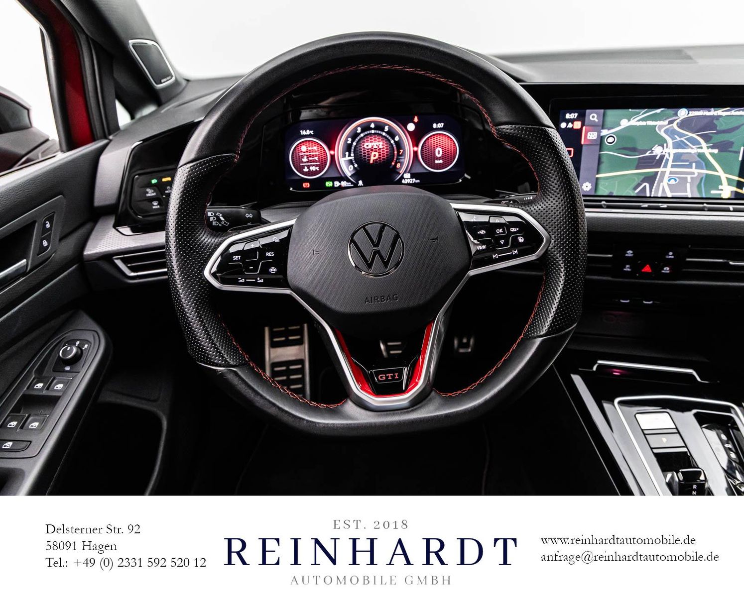 Volkswagen GOLF GTI CLUBSPORT BLACK STYLE/270KM/H/AKRAPOVIC foto 24