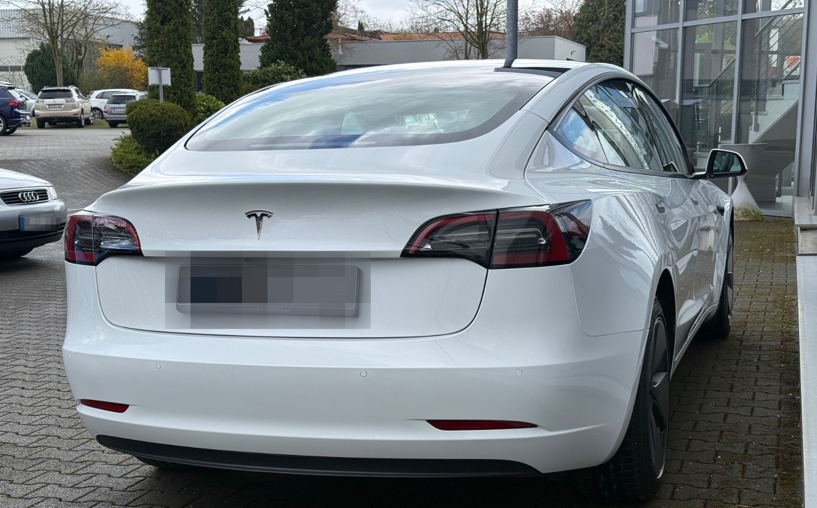 Tesla Model 3 Long Range 18"  AMD Ryzen Weiss / Weiss foto 7