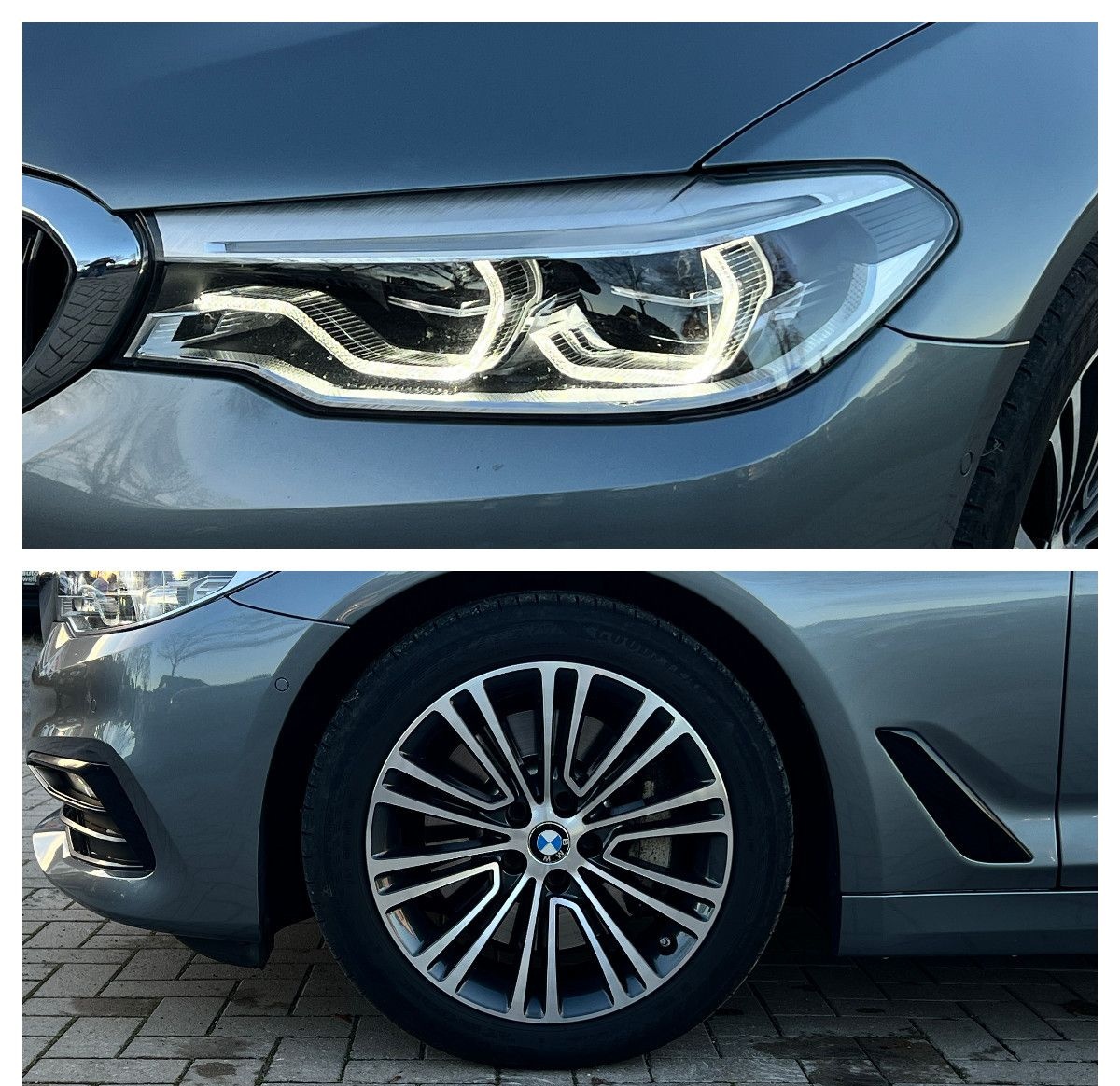 BMW 530d Sport+LED+ACC+360°+AHK+Scheckh.+Bremse neuw foto 9