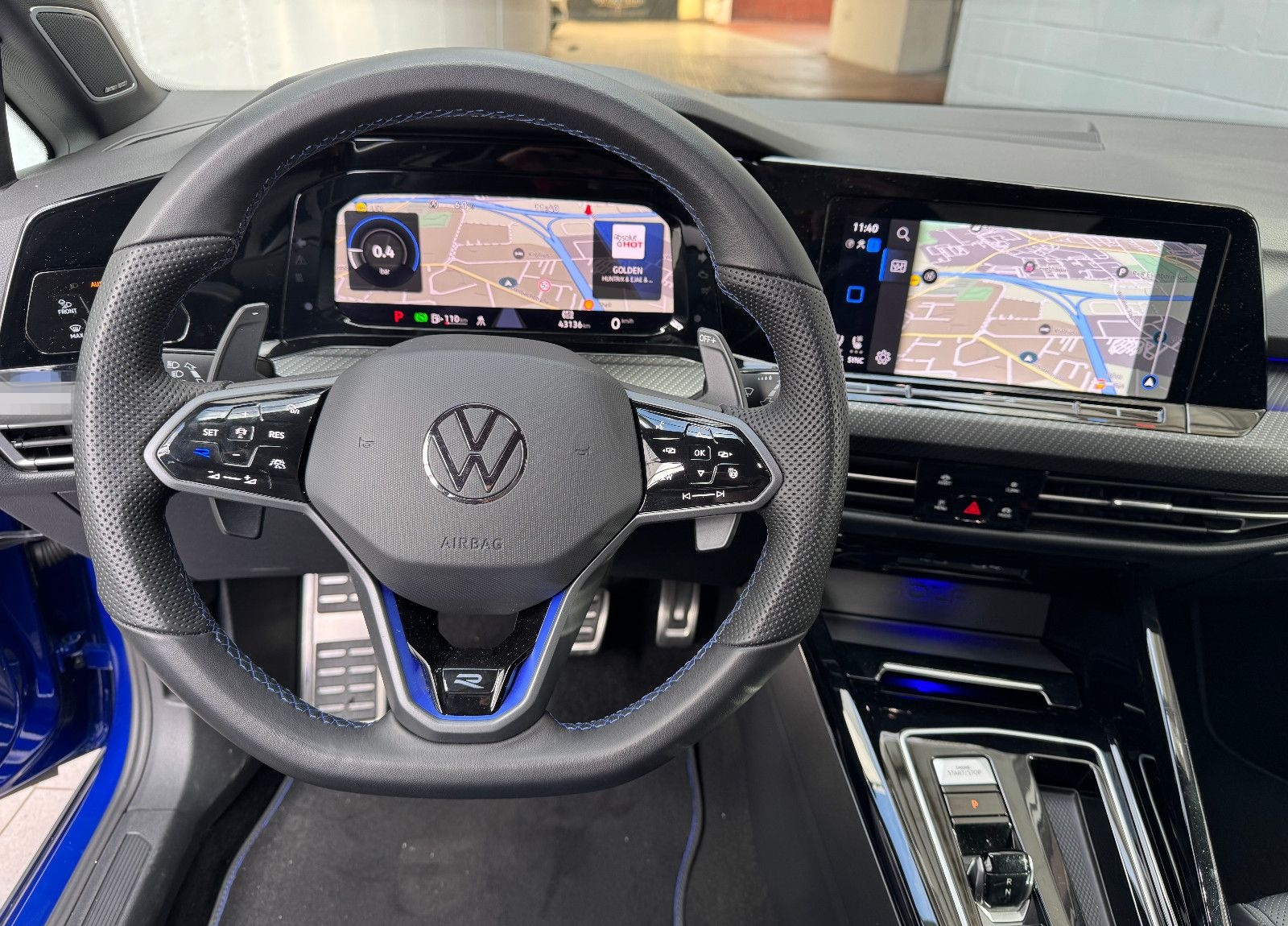 Volkswagen Golf R 2.0 TSI 4MOTION Performance-Vmax270-Leder foto 2