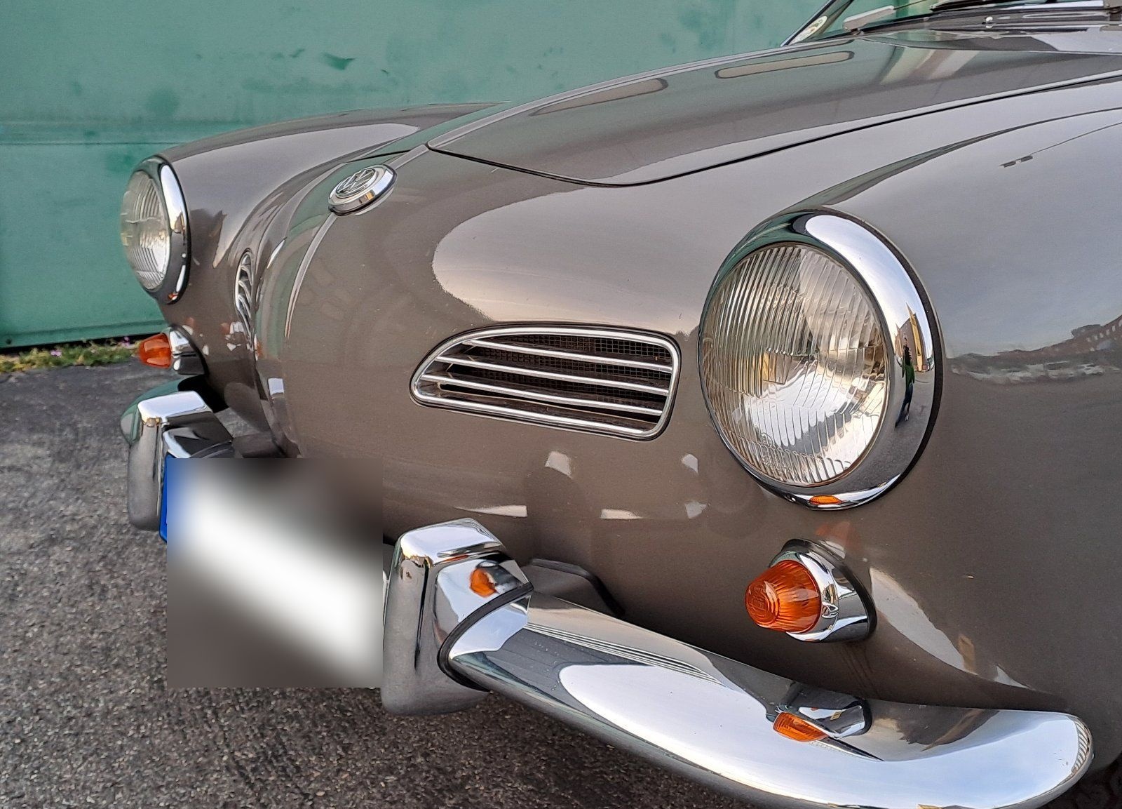 Volkswagen unrestauriertes 1962er Karmann-Ghia Coupe foto 3