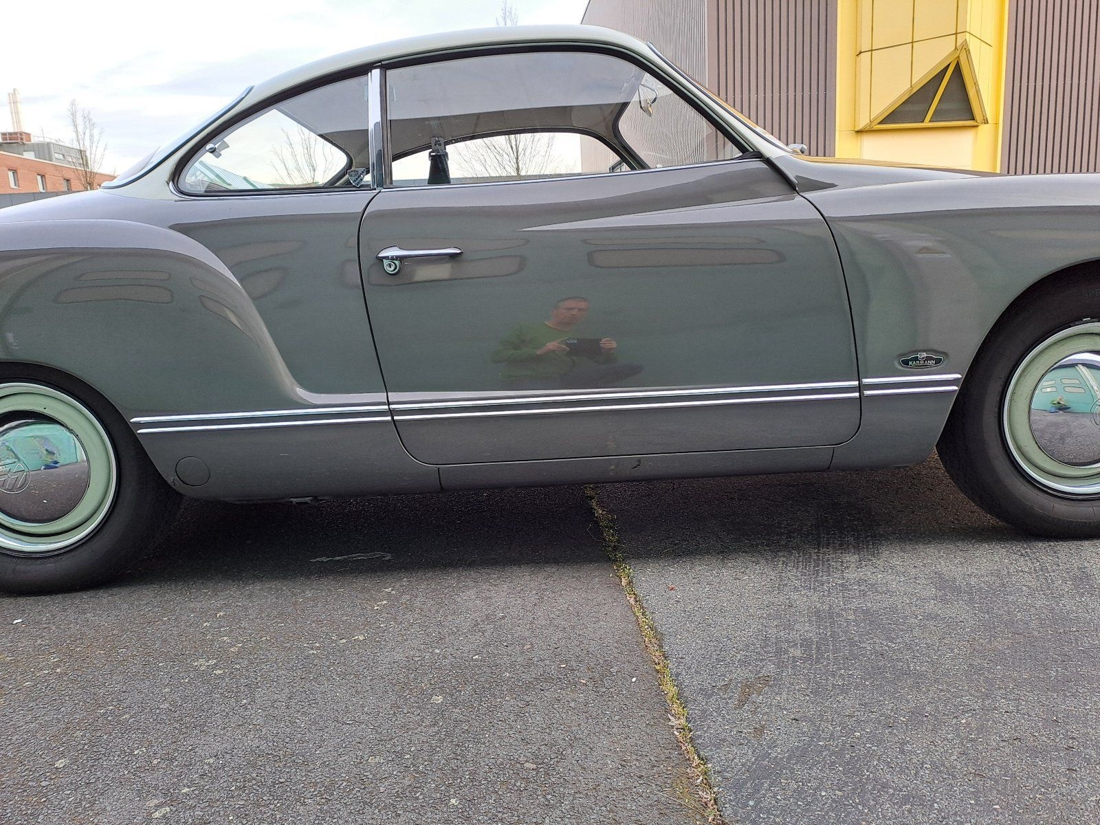 Volkswagen unrestauriertes 1962er Karmann-Ghia Coupe foto 4