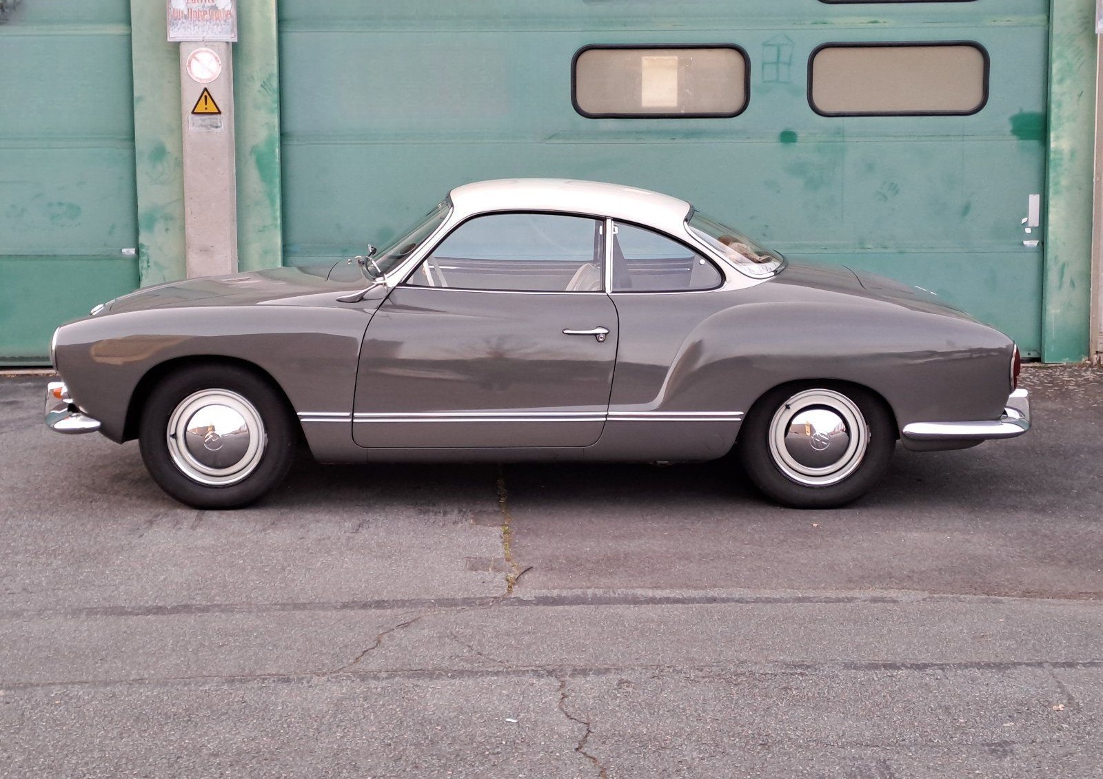 Volkswagen unrestauriertes 1962er Karmann-Ghia Coupe foto 7
