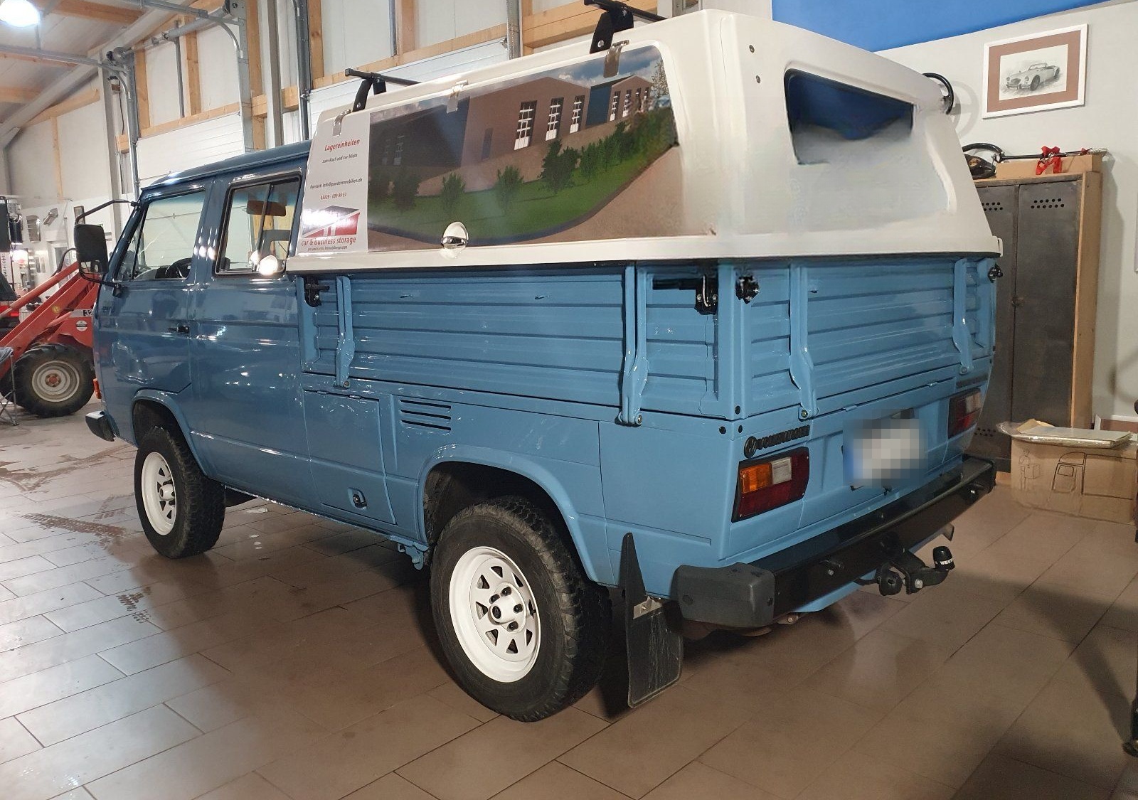 Volkswagen VW T3 Syncro Doka,  WBX Motor foto 4