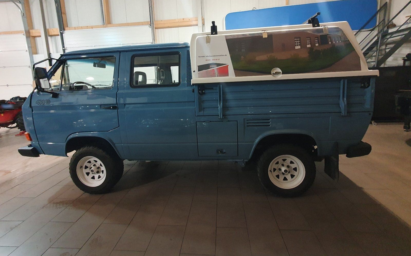 Volkswagen VW T3 Syncro Doka,  WBX Motor foto 7
