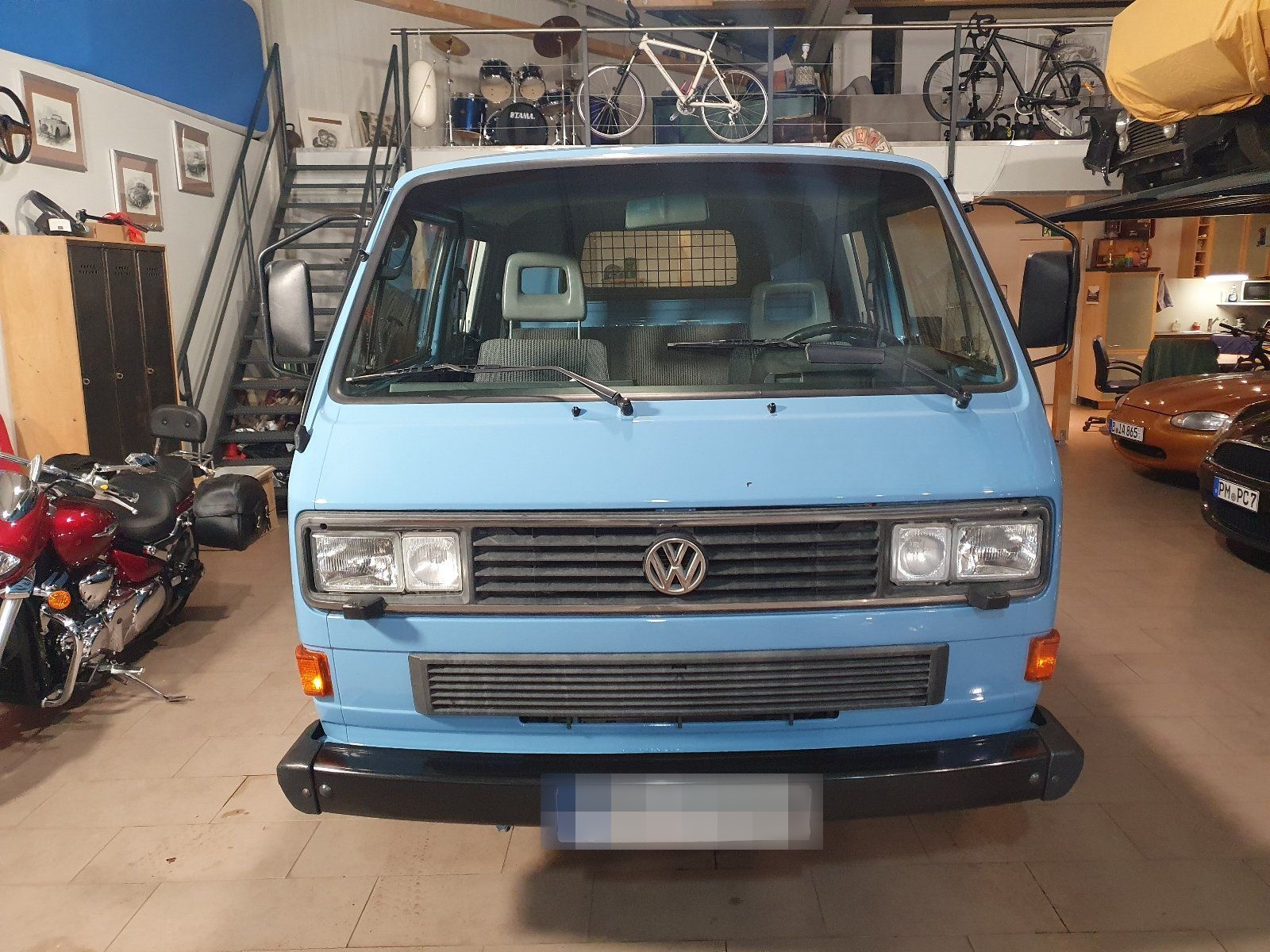 Volkswagen VW T3 Syncro Doka,  WBX Motor foto 8