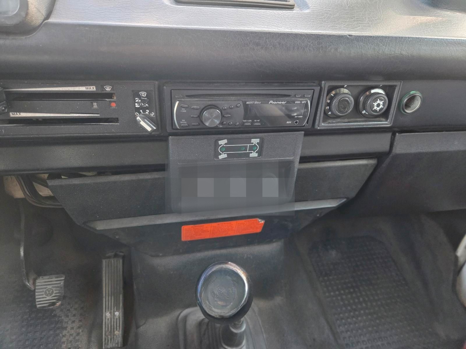 Volkswagen VW T3 Syncro WBX  2 Sperren Klima foto 10