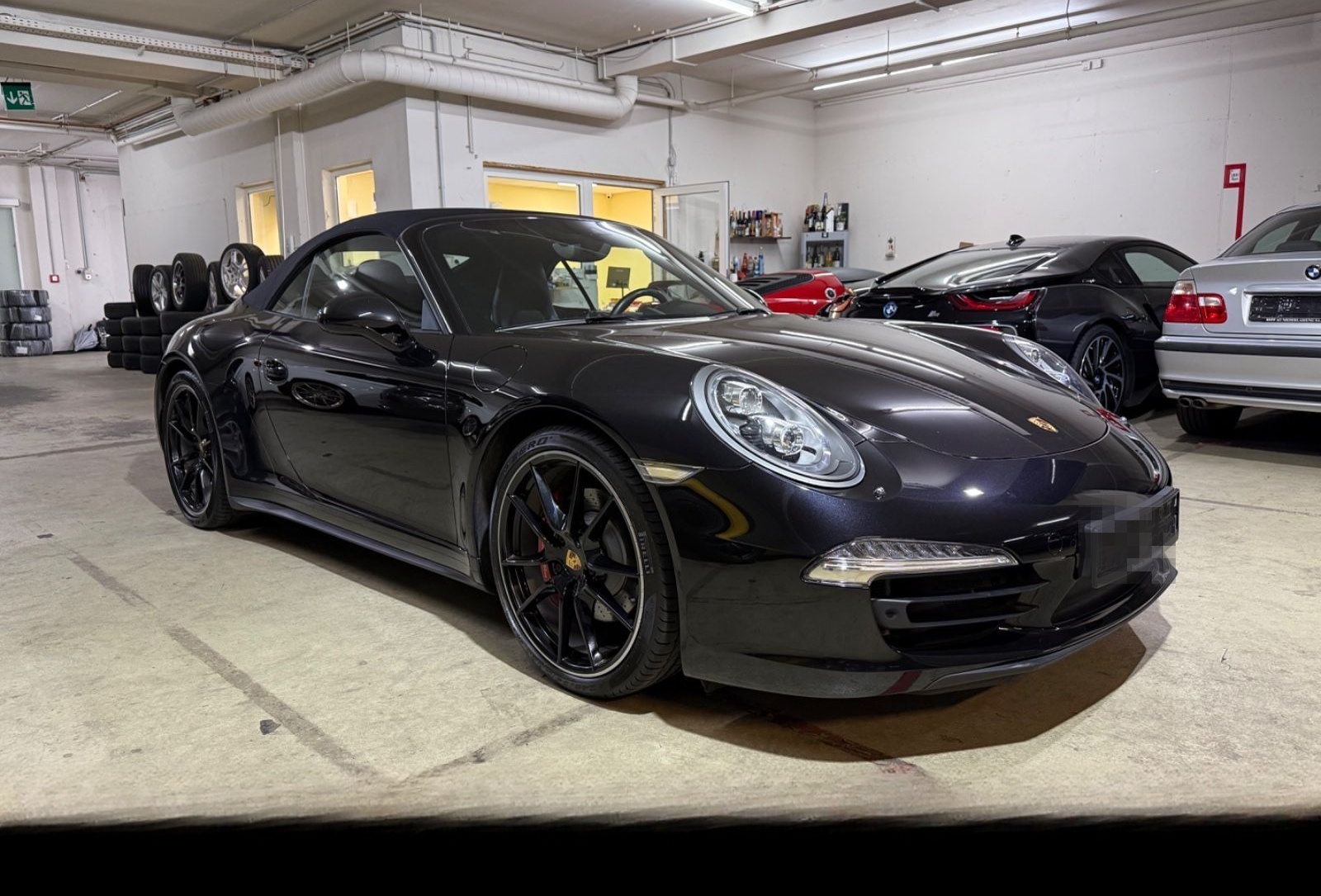 Porsche 911 Carrera 4S Cabrio BRD,LED,SAGA,PZ-Scheckheft foto 16