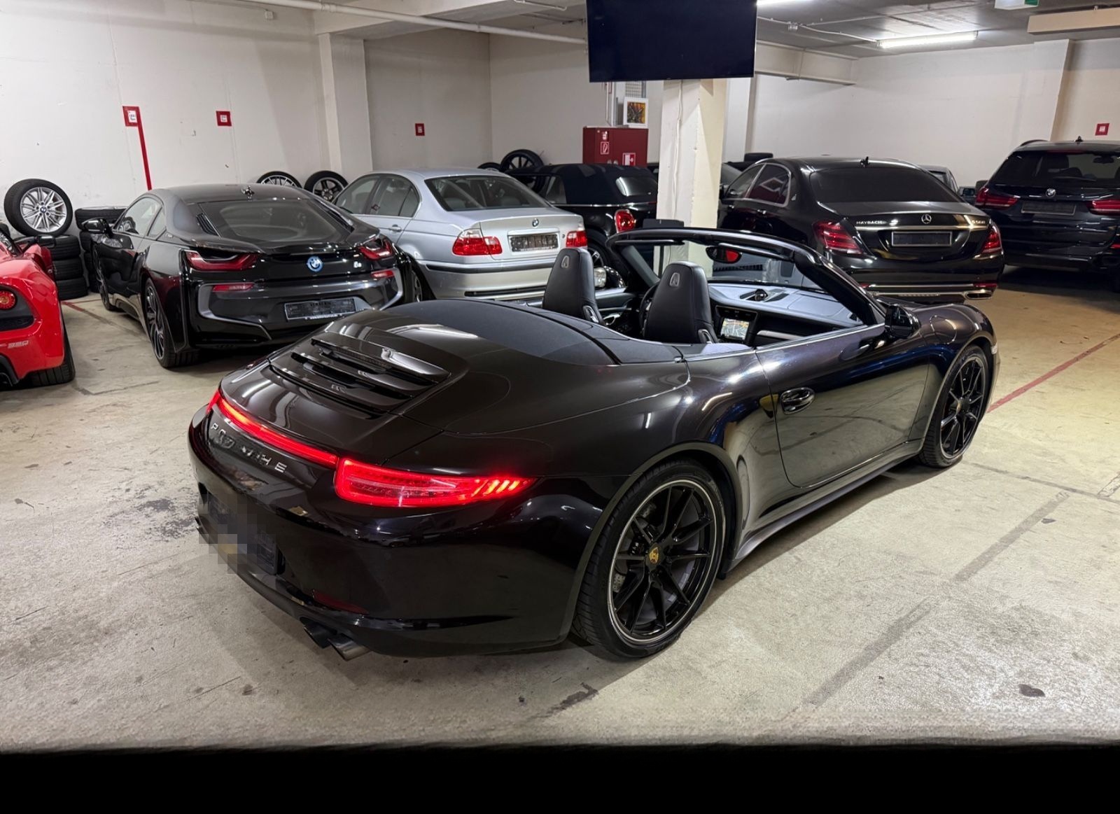 Porsche 911 Carrera 4S Cabrio BRD,LED,SAGA,PZ-Scheckheft foto 3