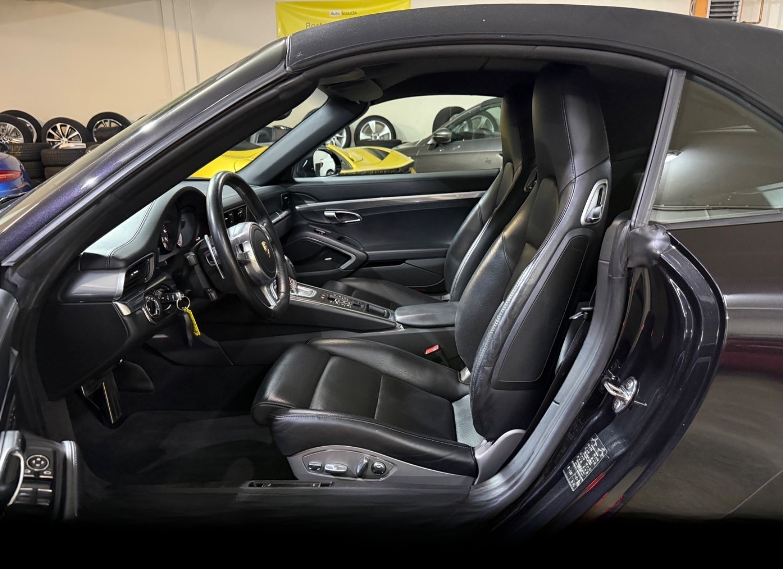 Porsche 911 Carrera 4S Cabrio BRD,LED,SAGA,PZ-Scheckheft foto 8